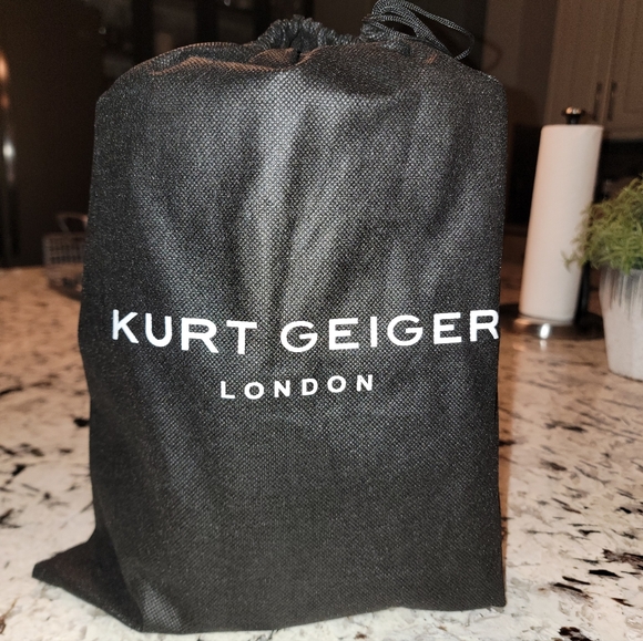 Kurt Geiger Black Quilted Shoulder Bag - Picture 5 of 6